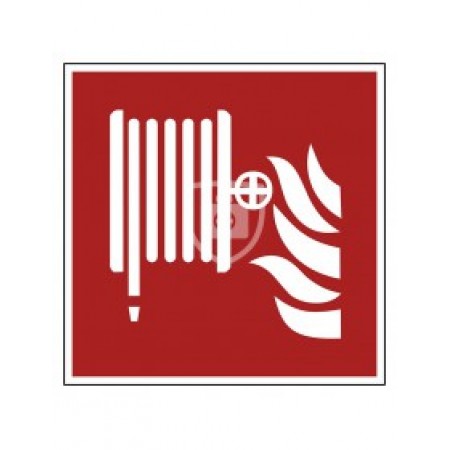 Pictogramsticker brandslanghaspel - 20 x 20 cm Pictogramsticker brandslanghaspel - 20 x 20 cm